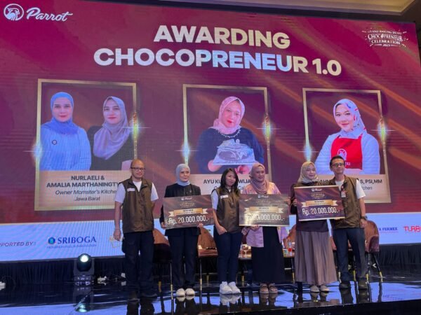 Parrot Cokelat Rayakan Kesuksesan Grand Baking Demo Chocopreneur Celebration 2025: Dorong UMKM Kuliner Berinovasi
