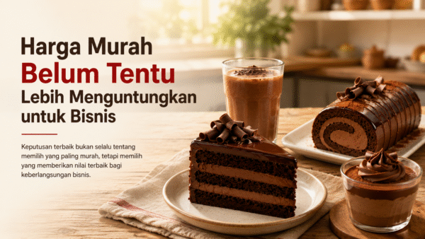 Harga Murah Belum Tentu Lebih Menguntungkan untuk Bisnis